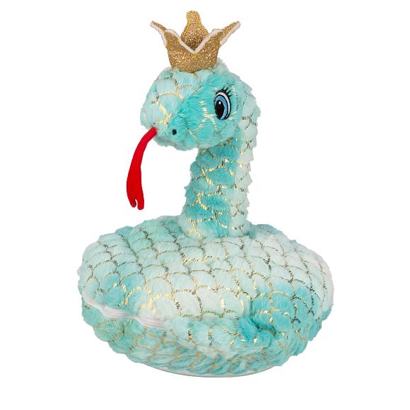 Сладкий новогодний подарок Голубая змейка